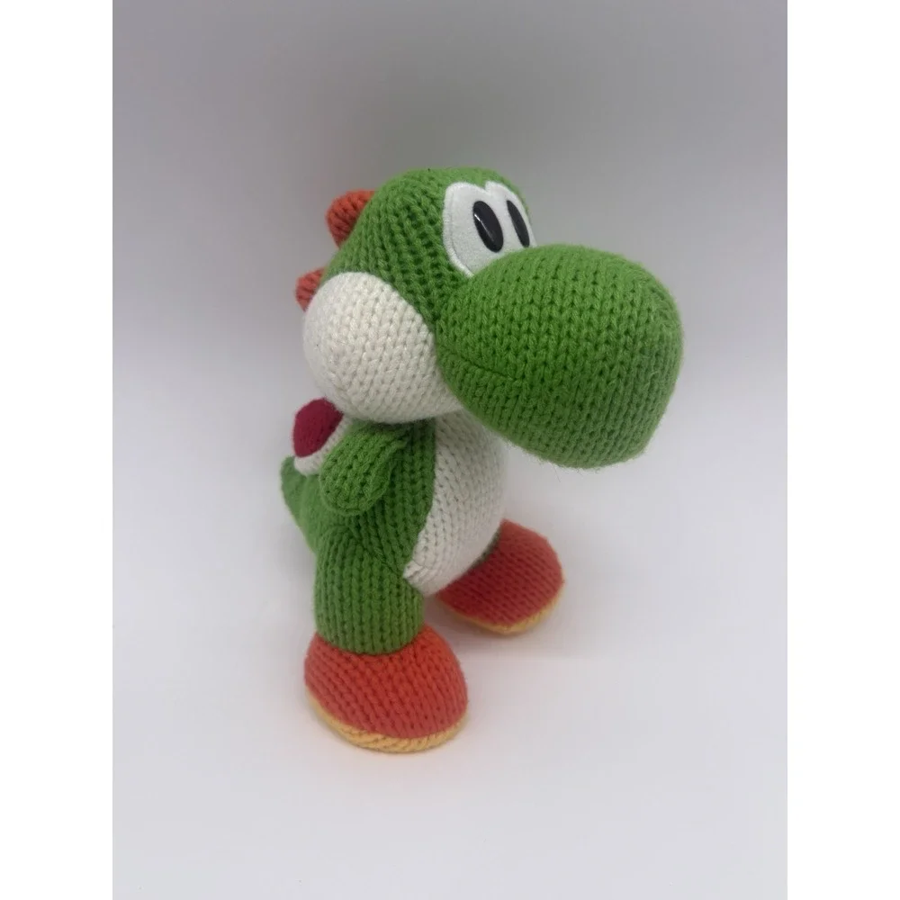 Mega Yarn Yoshi Green - Amiibo - Yoshi's Woolly World READ